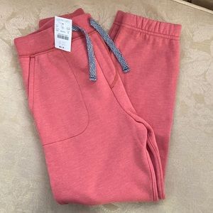J. Crew kids Cozy fleece jogger NWT
